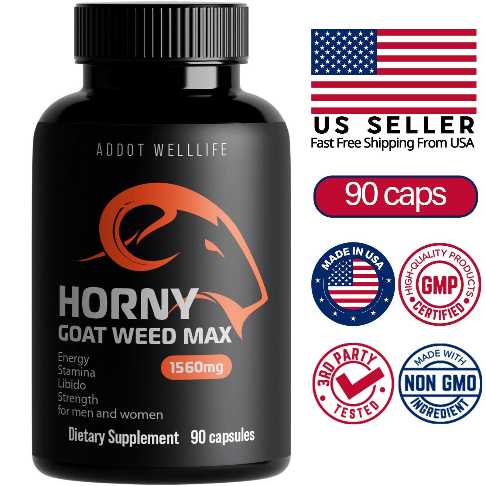 Women's Weight Loss: Horny Goat Weed - 90 Caps