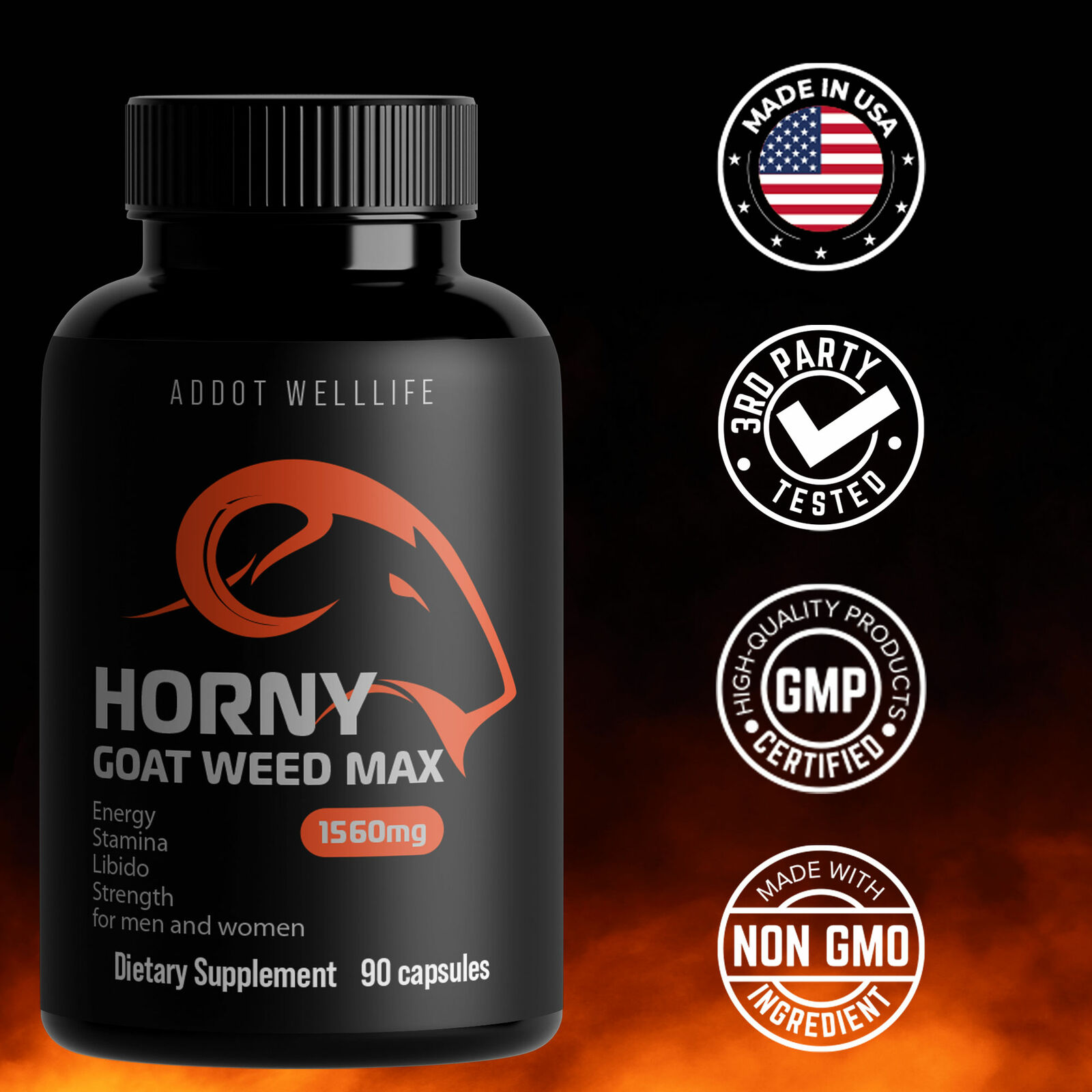 Women's Weight Loss: Horny Goat Weed - 90 Caps