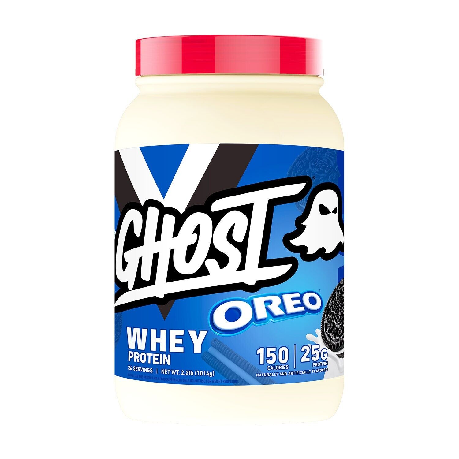 GHOST Oreo Protein Powder, 2lb - 25g Protein