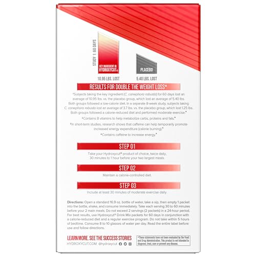 Hydroxycut Drink Mix for Women & Men Weight Loss