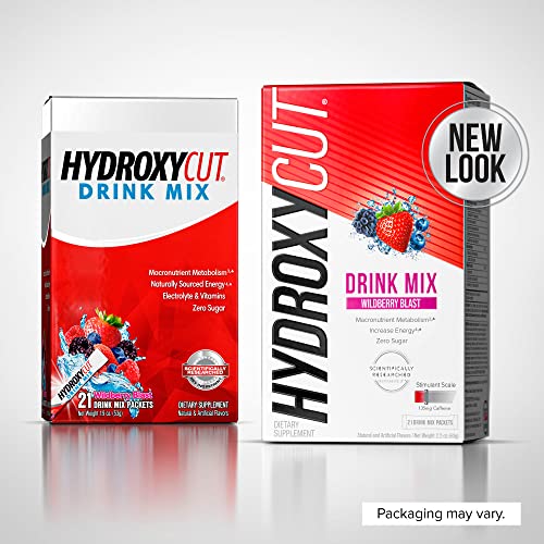 Hydroxycut Drink Mix for Women & Men Weight Loss