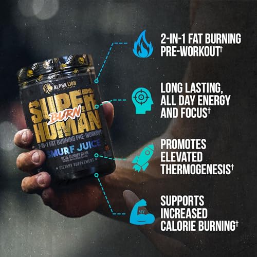 Superhuman Burn: 2-in-1 Weight Loss Powder, 21 Servings