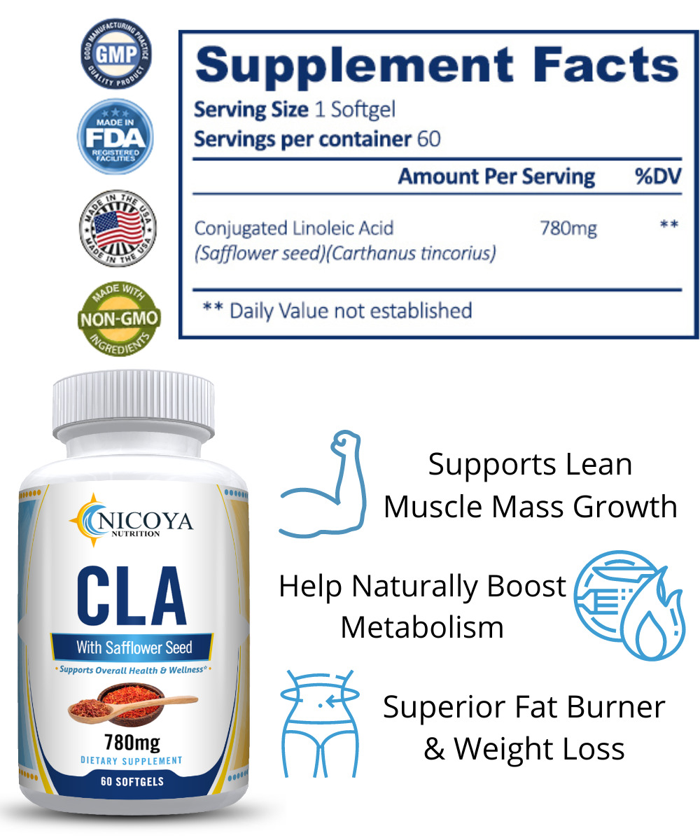 CLA: Boost Energy, Maintain Muscle, Weight Loss