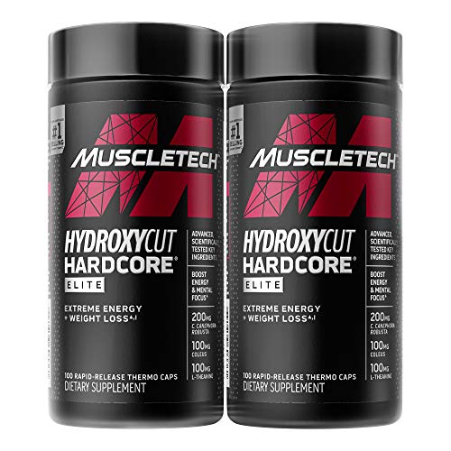 Hydroxycut Elite Weight Loss Pills, 200 Pills - 100 count x 2