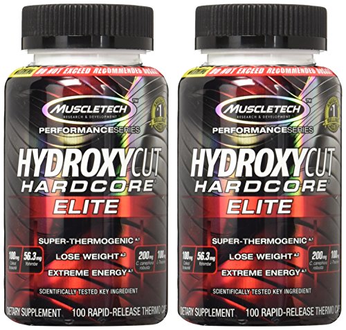 Hydroxycut Elite Weight Loss Pills, 200 Pills - 100 count x 2