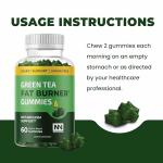 Green Tea Fat Burner Gummies for Weight Loss
