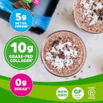 Keto Collagen Chocolate Protein Powder with MCT Oil