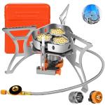 Portable 6800W Camping Stove with Windproof Design