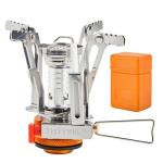 Compact Portable Camping Stove with Piezo Ignition