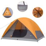 6-Person Easy Setup Dome Camping Tent