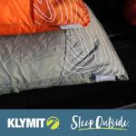 Klymit Drift Shredded Memory Foam Camping Pillow