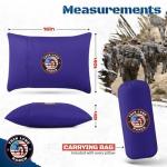 ThinLyneRanch Memory Foam Travel Pillow - Blurple