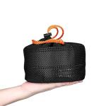 Portable Camping Cookware Mess Kit with 16 Pieces