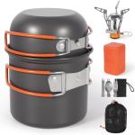 REDCAMP 6-Piece Lightweight Camping Cookware Set
