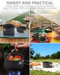 Lightweight Camping Cooking Set for 2-3 People