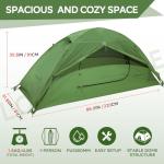 Clostnature Ultralight 1 Person Backpacking Tent