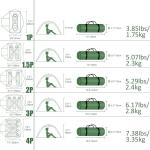 Clostnature Ultralight 3-Person Waterproof Camping Tent