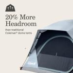 Coleman Skydome 4-Person Tent with LED Lights