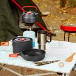 Gutsdoor Lightweight Camping Cookware Set, 16 Pieces