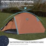 Lightweight Waterproof Backpacking Tent for Solo Camping