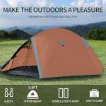 Lightweight Waterproof Backpacking Tent for Solo Camping