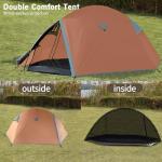 Lightweight Waterproof Backpacking Tent for Solo Camping