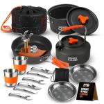 Smokey Camp 17-Piece Backpacking Cooking Set