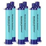 Membrane Solutions Portable Water Filter Straws, 6 Pack