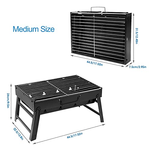 Portable Charcoal Grill for Outdoor Adventures