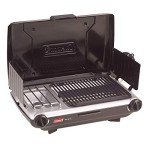 Coleman 2-in-1 Camping Grill/Stove, Propane with Adjustable Burners