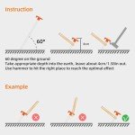 Heavy Duty 12PCS Tent Stakes for Camping