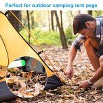 17 Pack Heavy Duty Metal Tent Stakes