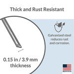 30 Pack Metal Tent Stakes, 9 Inches Long