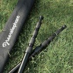 Adjustable Aluminum Camping Tarp Poles - Set of 2
