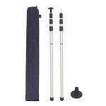 Lightweight Adjustable Camping Tarp Poles - Set of 2