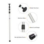 Lightweight Adjustable Camping Tarp Poles - Set of 2