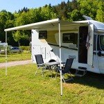 Lightweight Adjustable Camping Tarp Poles - Set of 2