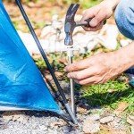 Heavy-Duty Camping Tent Stakes and Ropes Set