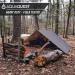 AquaQuest Defender Heavy Duty Camping Tarp, Olive Drab