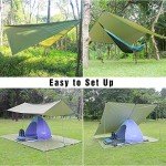 Unigear Waterproof Hammock Rain Fly Tarp 13'x9