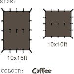 KALINCO Waterproof Tarp for Camping and Hiking