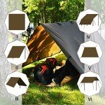 KALINCO Waterproof Tarp for Camping and Hiking