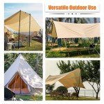 AYAMAYA Telescoping Tarp Poles - Set of 2