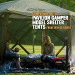 CLAM Quick-Set Tent Footprint and Tarp 150
