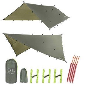 Gold Armour Waterproof Rainfly Tarp for Camping