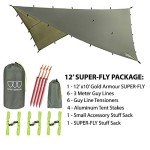 Gold Armour Waterproof Rainfly Tarp for Camping