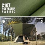 Large Waterproof Camping Tarp with UV Protection