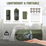 Large Waterproof Camping Tarp with UV Protection