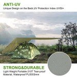 Large Waterproof Camping Tent Tarp for Outdoor Use