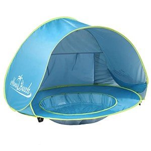 Monobeach Portable Baby Beach Tent with UV Protection
